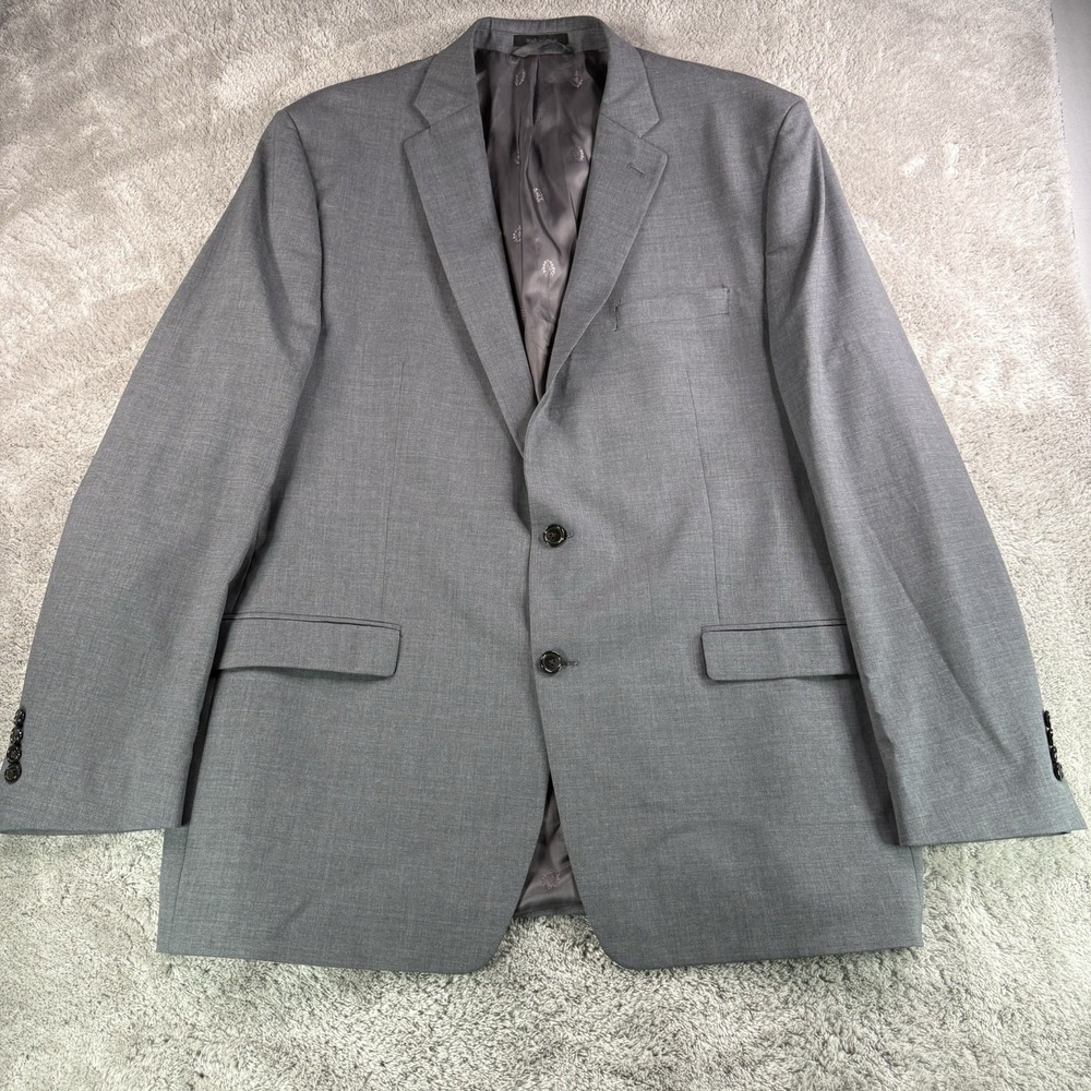 Lauren Ralph Lauren Mens 50XL Gray Wool Blazer Sport Coat Natural Stretch Canada